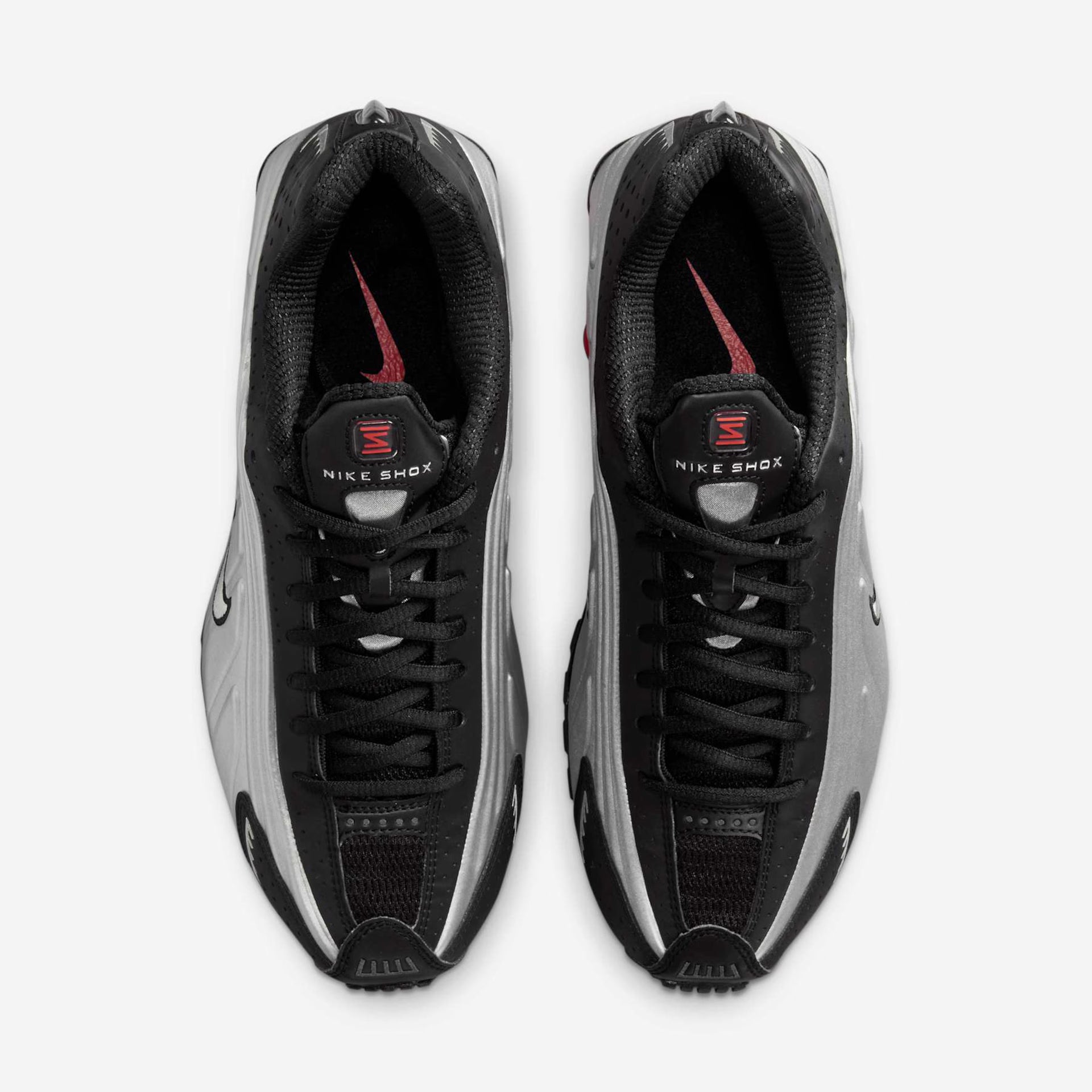 Shox R4 "Black Metallic Silver"