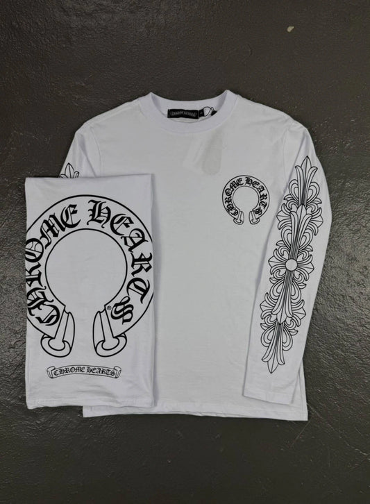 CAMISETA MANGA LONGA CHROME HEARTS