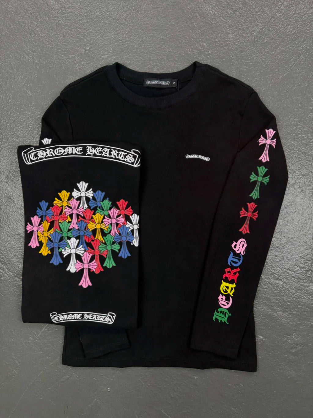 CAMISETA MANGA LONGA CHROME HEARTS