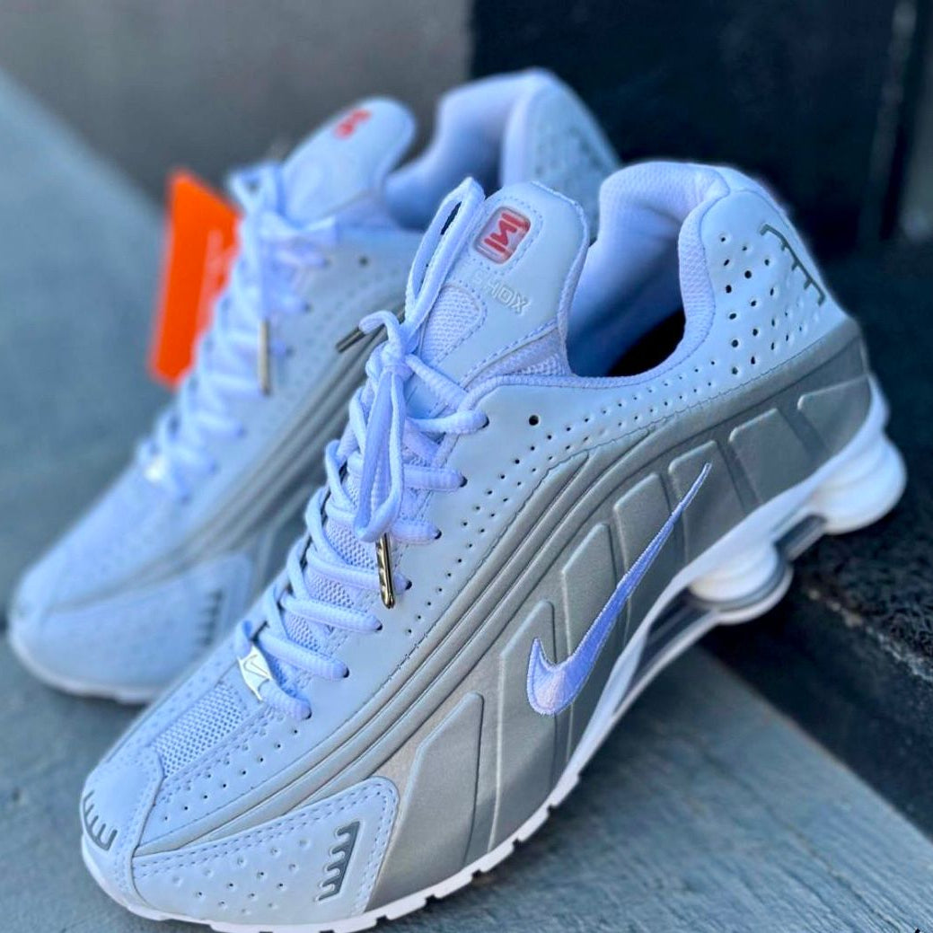 Shox R4 "White Grey"