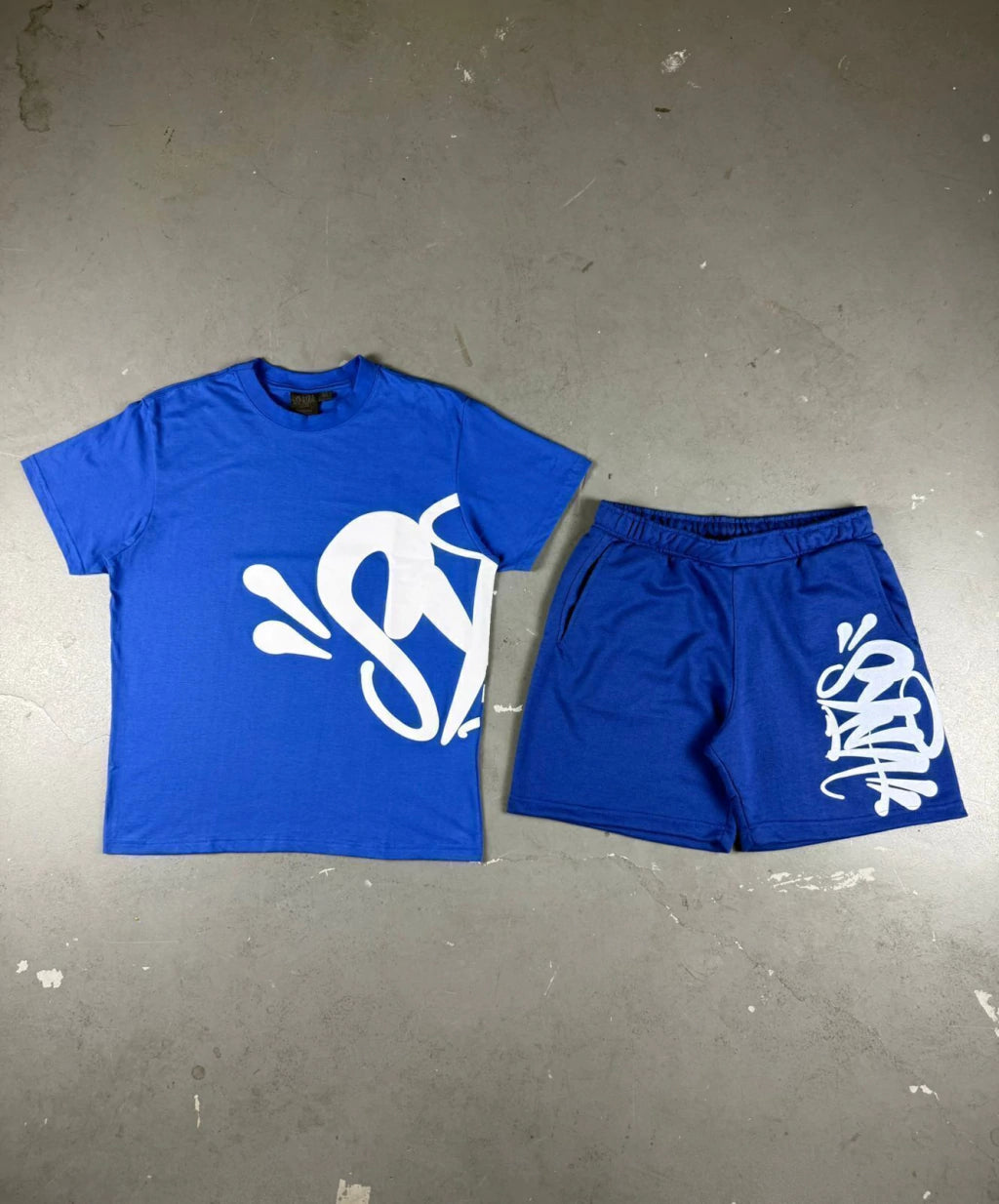 CONJUNTO SYNA WORLD LOGO BLUE