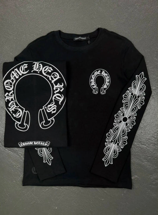 CAMISETA MANGA LONGA CHROME HEARTS
