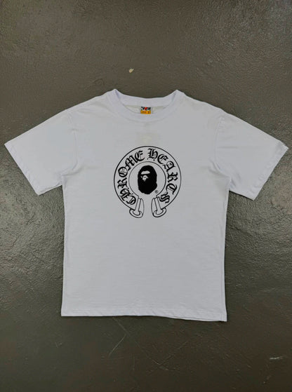 CAMISETA CHROME HEARTS X BAPE
