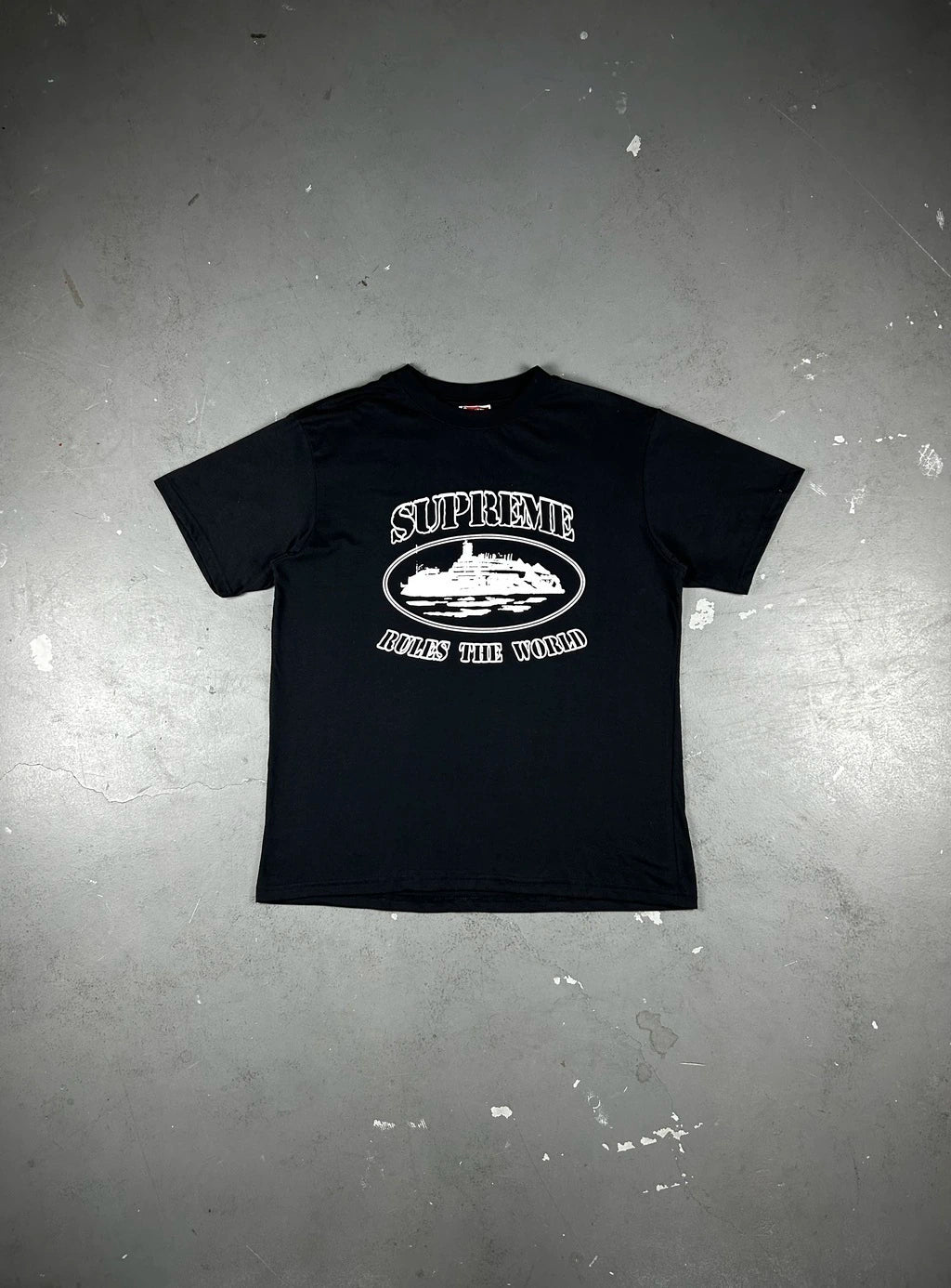 CAMISETA SUPREME RULES THE WORLD