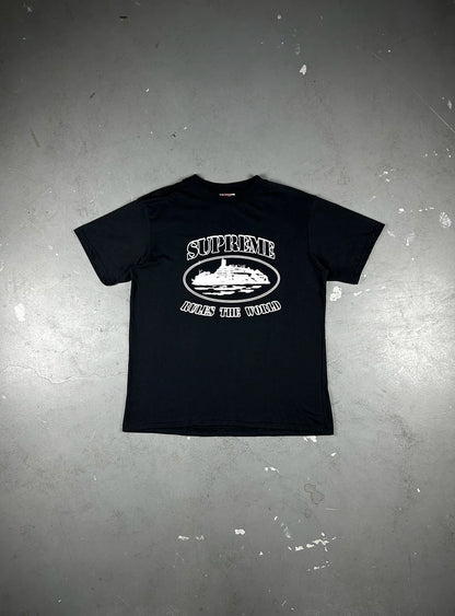 CAMISETA SUPREME RULES THE WORLD