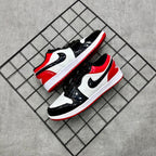 Air J1 Low 'Bred Toe'