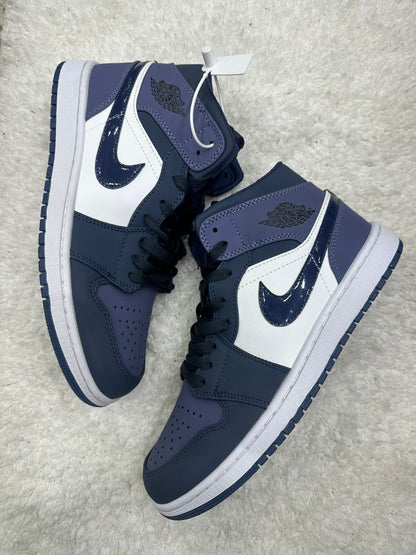 AJ 1 Mid "Obsidian Sanded Purple"