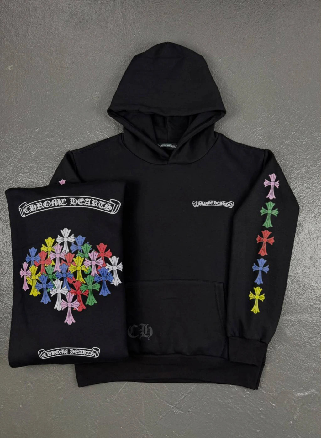 CASACO MOLETOM CHROME HEARTS
