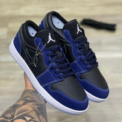 Air J1 Low 'Dark Blue '