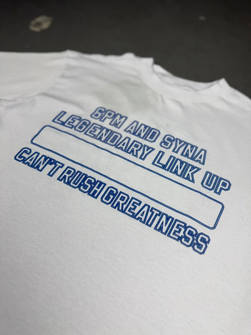 CAMISETA SYNA “CANT RUSH GREATNESS”