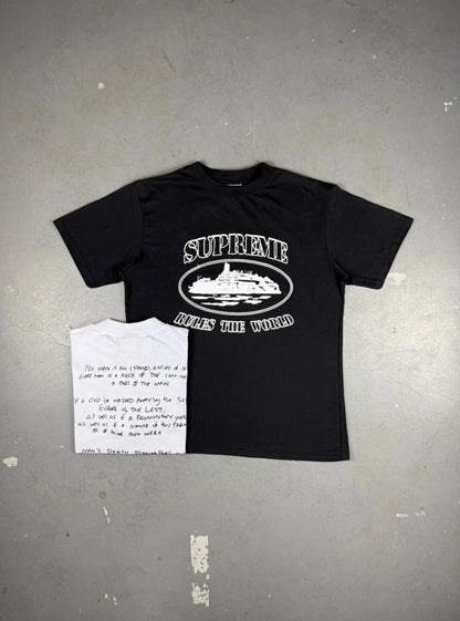 CAMISETA SUPREME RULES THE WORLD
