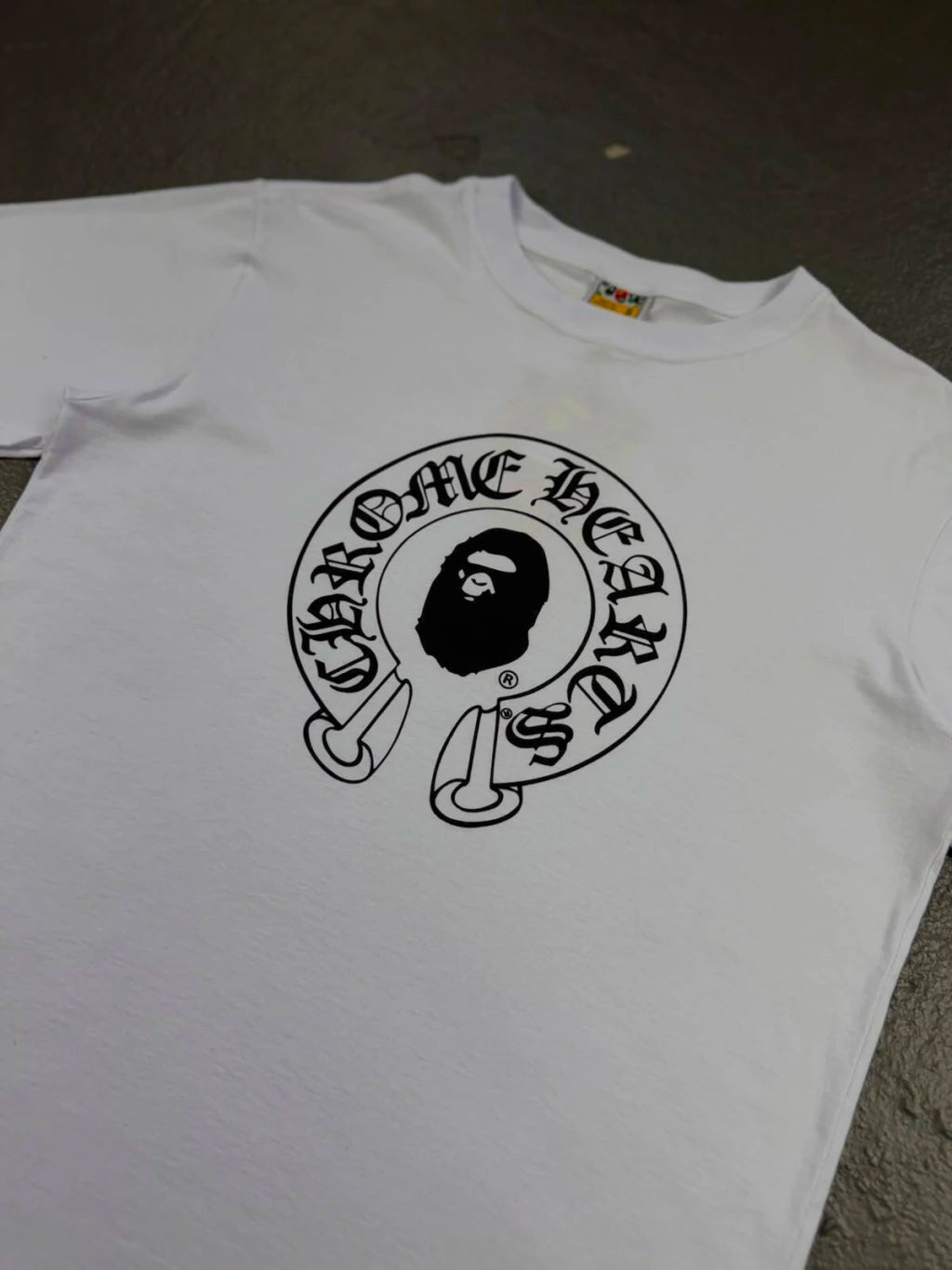 CAMISETA CHROME HEARTS X BAPE