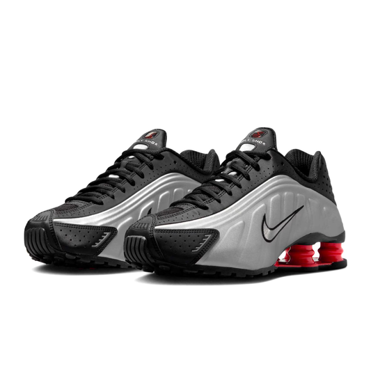 Shox R4 "Black Metallic Silver"