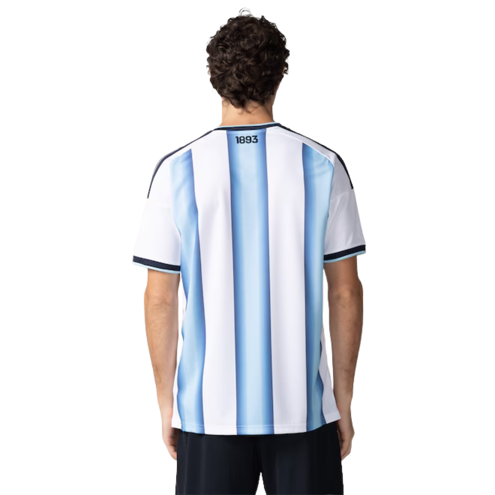 Camisa e Short Argentina Torcedor Masculina Tailândesa