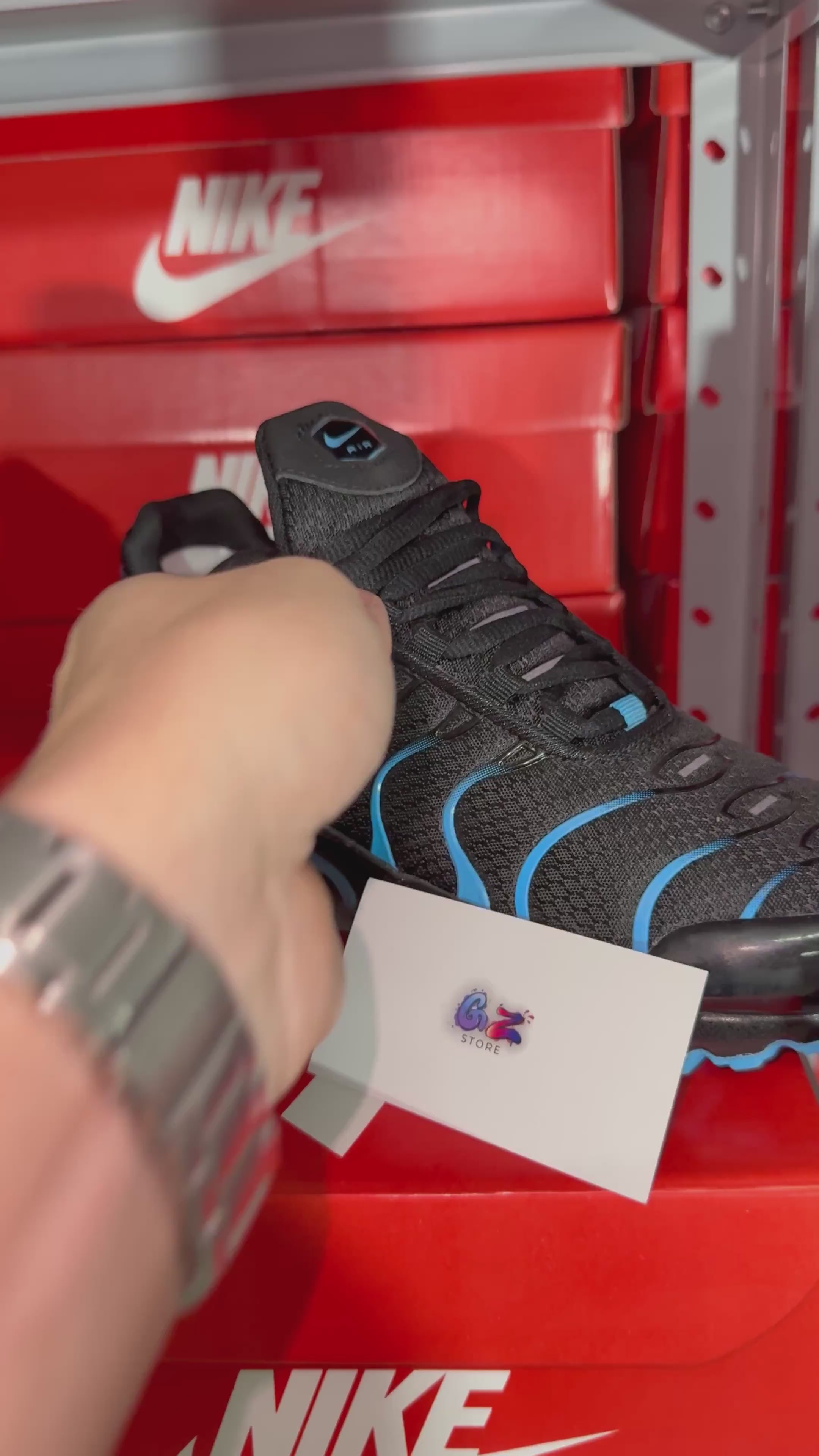 Air Max Tn 1 'Black University Blue'